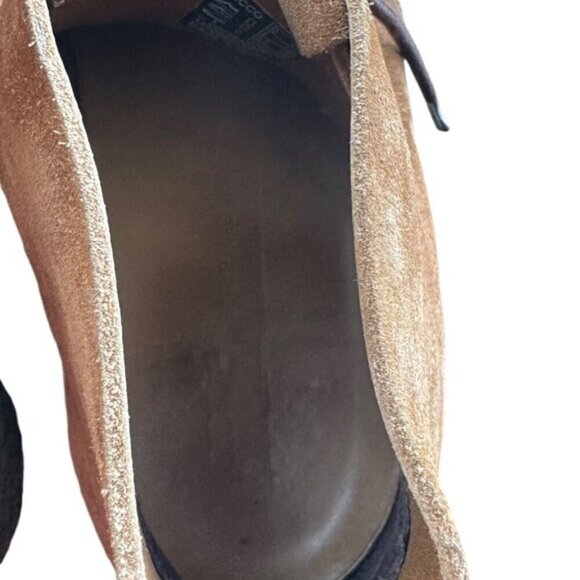 ECCO Crepetray Brown Suede Lace Up Chukka Boots 200364 05283 US 9 - Picture 11 of 14